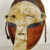 Masque facial polychrome de danse  Peuple YAKA  RDC ex-Zaïre